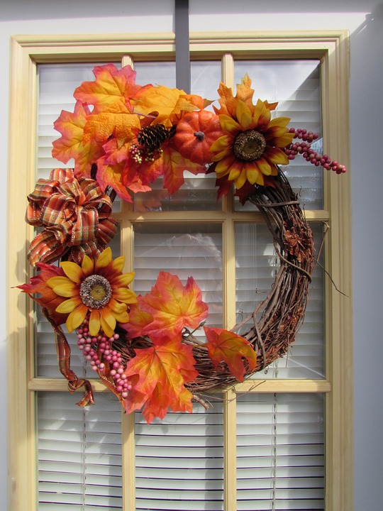 England Furniture Autumn Design - Wreath